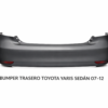 BUMPER TRASERO TOYOTA YARIS SEDÁN 07-12