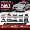 Repuestos Usados TOYOTA YARIS sedan 07-12